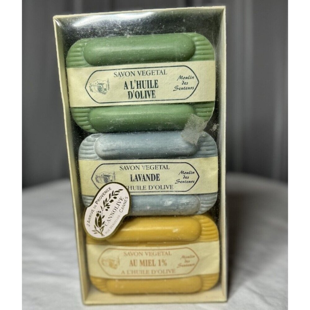 Vintage French Soap Moulin De Senteurs - Picture 3 of 12